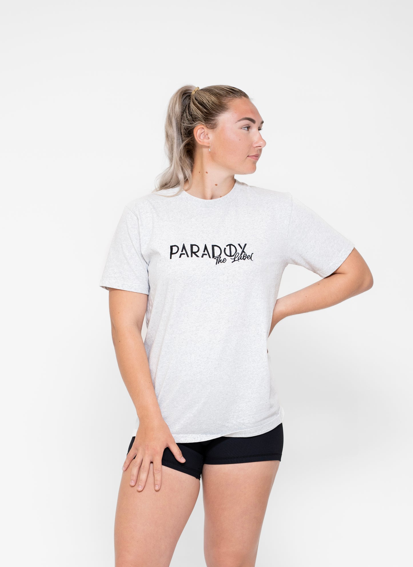 Classic White Marle Tee